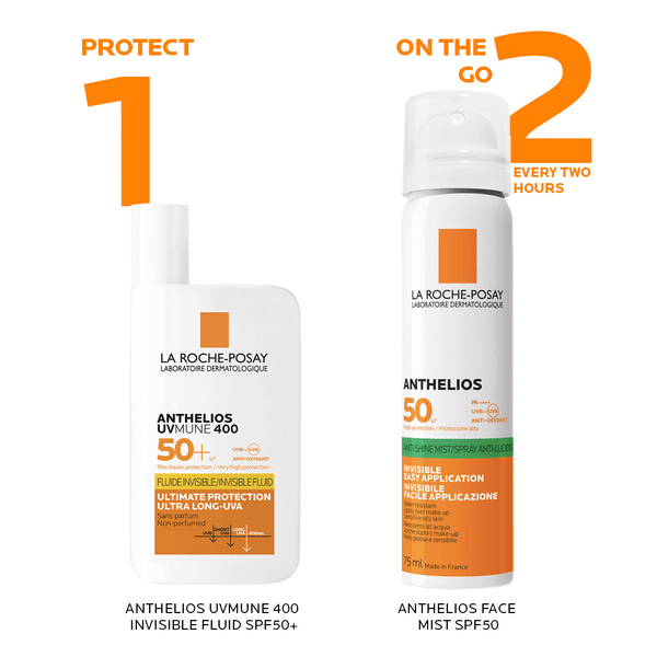 La Roche Posay - Anthelios Anti-Shine Fresh Mist Spf 50+ - ORAS OFFICIAL