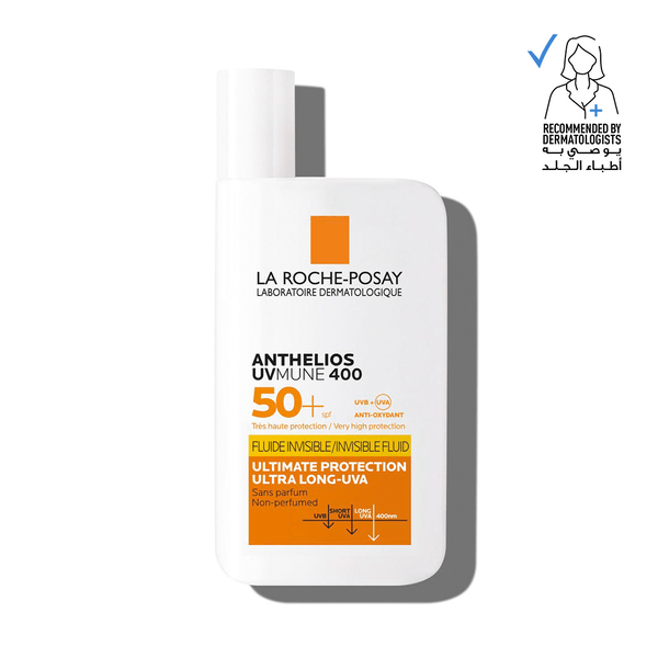 La Roche Posay - Anthelios UVMune 400 Invisible Fluid SPF 50+ - ORAS OFFICIAL