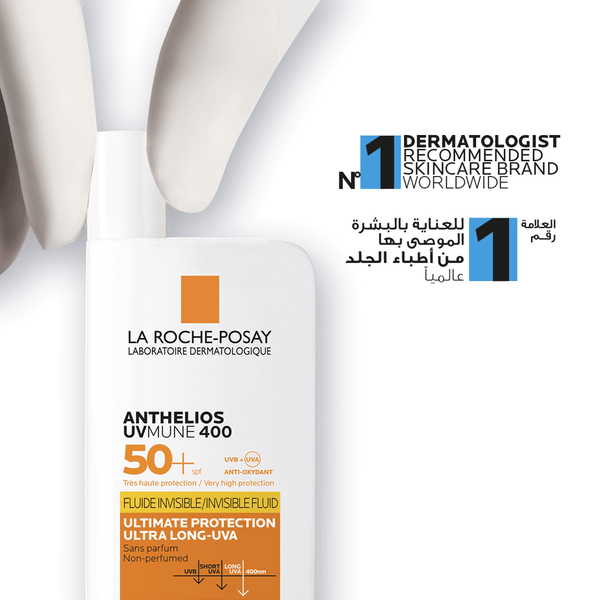 La Roche Posay - Anthelios UVMune 400 Invisible Fluid SPF 50+ - ORAS OFFICIAL