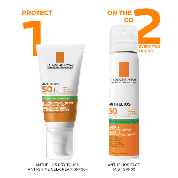 La Roche Posay - Anthelios XL Anti Shine Dry Touch Gel Cream SPF 50+ - ORAS OFFICIAL