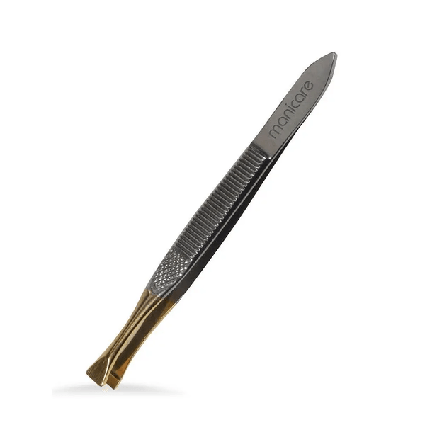 Manicare - Flat Tweezers Gold - ORAS OFFICIAL