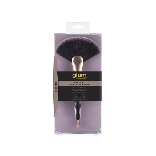 Manicare - Glam GD2 Highlight / Contour Fan Brush - ORAS OFFICIAL