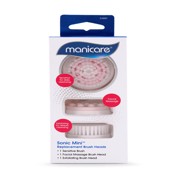 Manicare - Sonic Mini Replacement Brush Heads - ORAS OFFICIAL