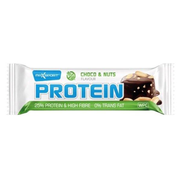 Maxsport - Protein bar nut flavour - ORAS OFFICIAL