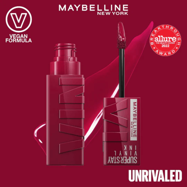 Maybelline - Super Stay Vinyl Ink Lipstick - ORAS OFFICIAL