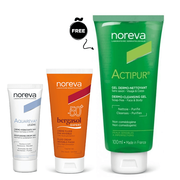 Noreva - Daily Care For Normal To Combination Skin Bundle
