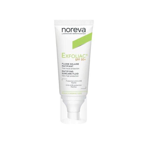 Noreva - Exfoliac Spf 50+ Mattifying Suncare Fluid - ORAS OFFICIAL
