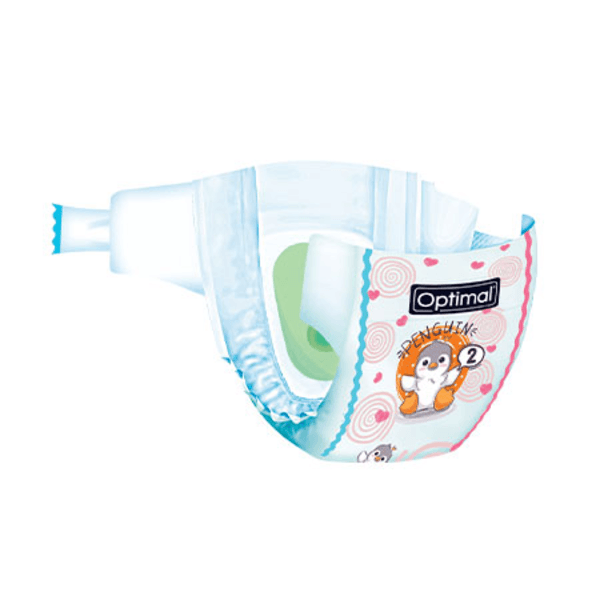 Optimal - Baby Diapers 2 Mini From 3-6 Kg - ORAS OFFICIAL