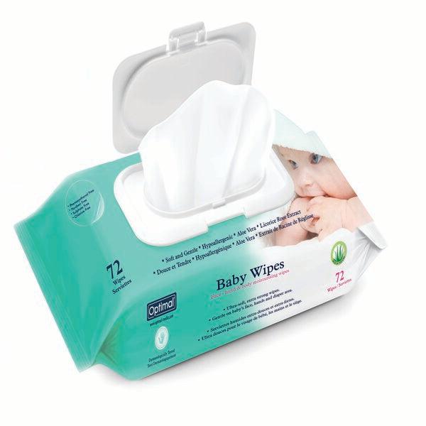 Optimal - Baby Wipes With Aloe Vera - ORAS OFFICIAL