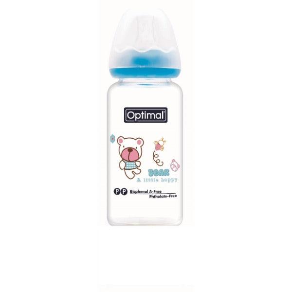 Optimal - Glass Baby Feeding Bottle 0-6m - ORAS OFFICIAL