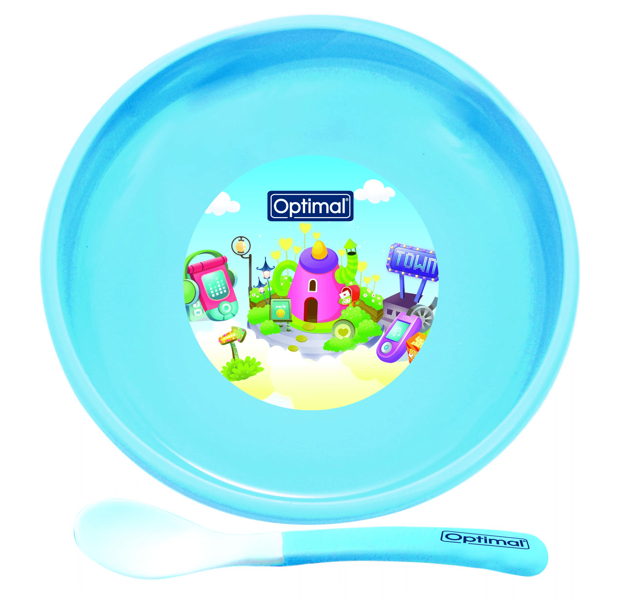 Optimal - Non Slip Feeding Dish - ORAS OFFICIAL
