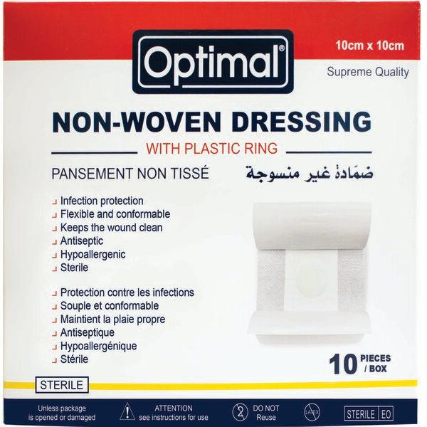 Optimal - Non Woven Dressing 10cm x 10cm - ORAS OFFICIAL