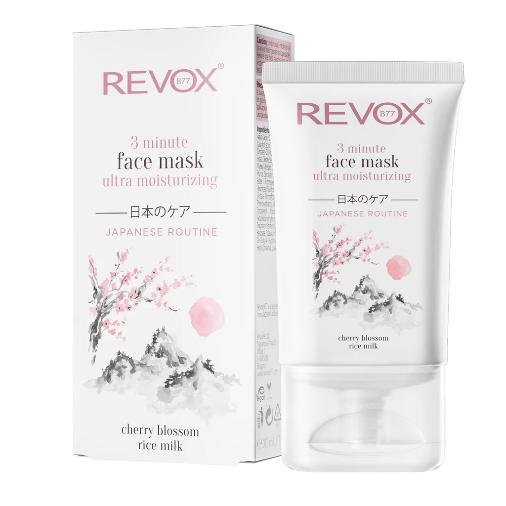 Revox B77 - Japanese Routine 3 Minute Face Mask Ultra Moisturizing - ORAS OFFICIAL