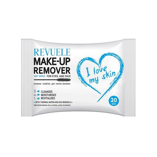Revuele - Make Up Remover For Eyes & Lips Wet Wipes - ORAS OFFICIAL