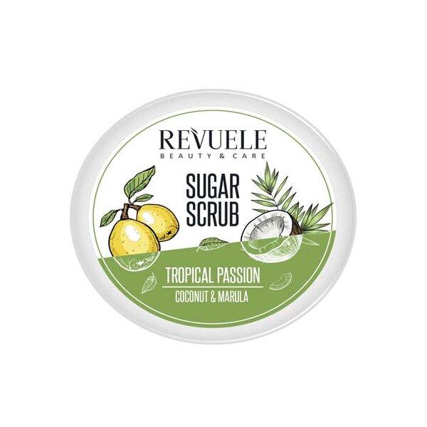 Revuele - Sugar Scrub Tropical Passion Coconut & Marula - ORAS OFFICIAL