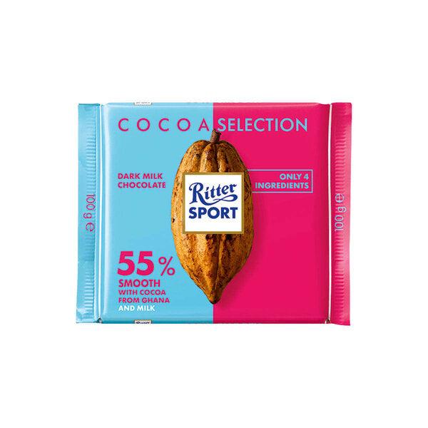 Ritter Sport - Cocoa selection dark milk chocolate - ORAS OFFICIAL