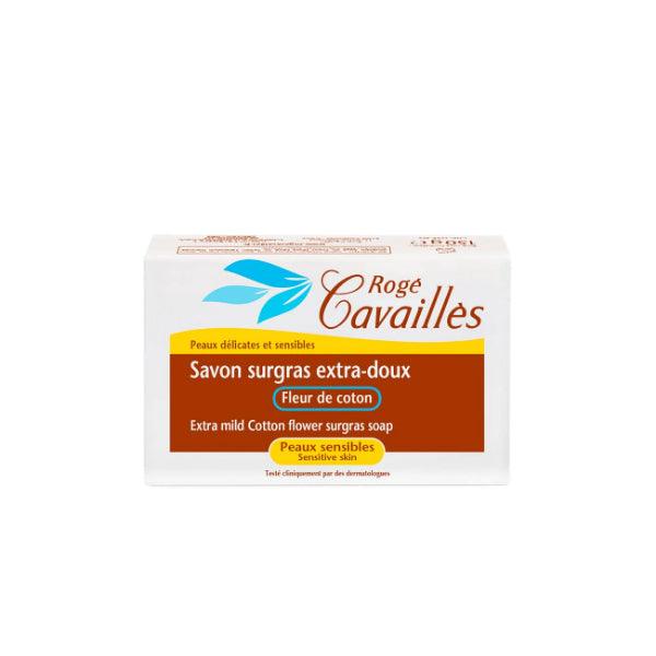Roge Cavailles - Extra Mild Cotton Flower Surgras Soap - ORAS OFFICIAL