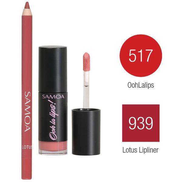 Samoa - Bold Lips Bundle: Ooh La Lips + Lotus Lipliner - ORAS OFFICIAL