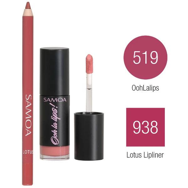 Samoa - Bold Lips Bundle: Ooh La Lips + Lotus Lipliner - ORAS OFFICIAL