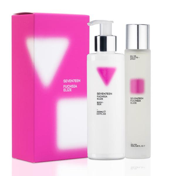 Seventeen - Fuchsia Elize Eau De Toilette Spray & Body Silk 50ml + 200ml - ORAS OFFICIAL