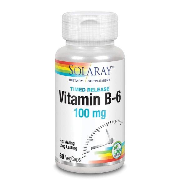 Solaray - Vitamin B6 100 mg - ORAS OFFICIAL