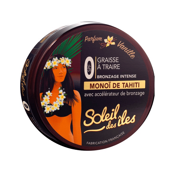 Soleil Des Iles - Graisse A Traire SPF 0 Parfum Vanille Bronzage Intense - ORAS OFFICIAL