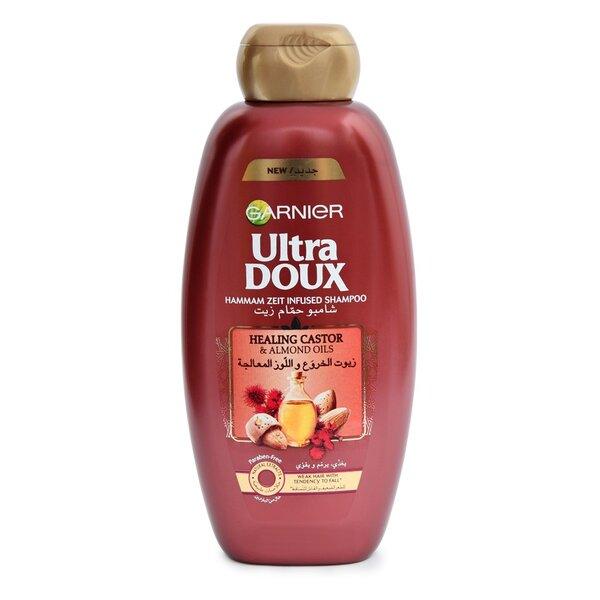Ultra Doux - Healing Castor & Almond Oil Hammam Zeit Infused Shampoo - ORAS OFFICIAL