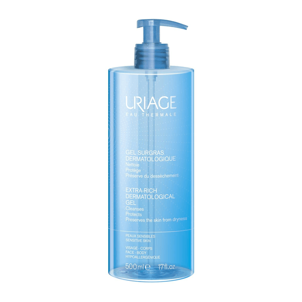 Uriage Bebe First Cleansing Water For Face, Body And Diaper Area 500ml