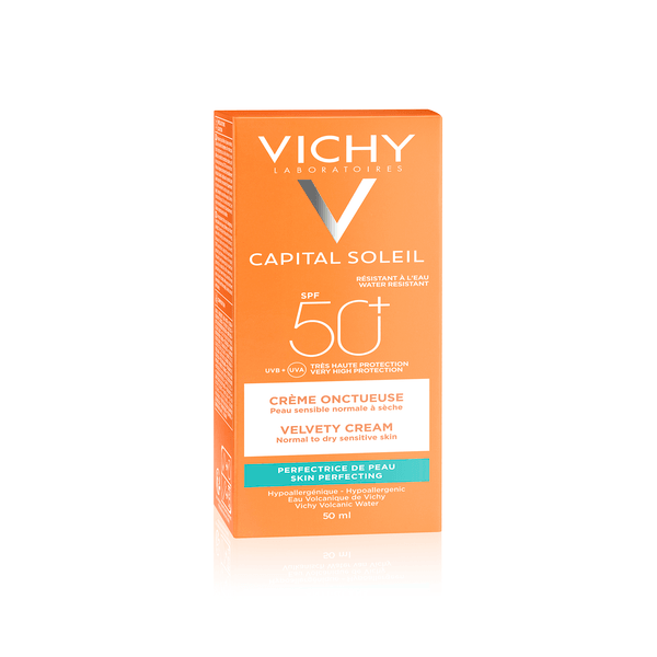 VICHY - Capital Ideal Soleil Skin Perfecting Velvety Cream SPF 50+ - ORAS OFFICIAL