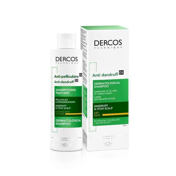 Vichy - Dercos Anti-Dandruff Shampoo For Dry Hair - ORAS OFFICIAL
