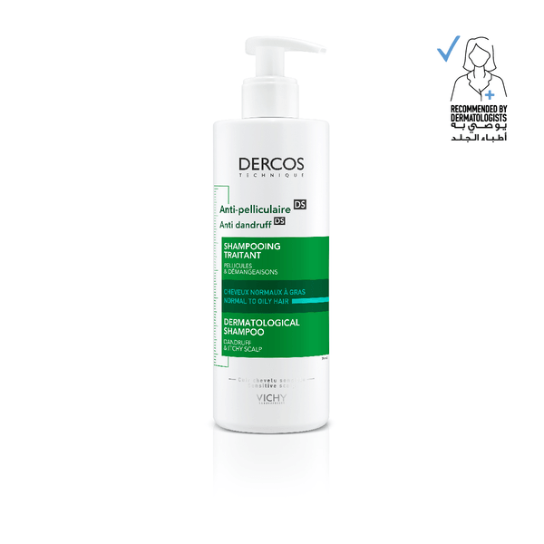 Vichy - Dercos Anti-dandruff Treatment Shampoo - Normal To Oily Hair - ORAS OFFICIAL