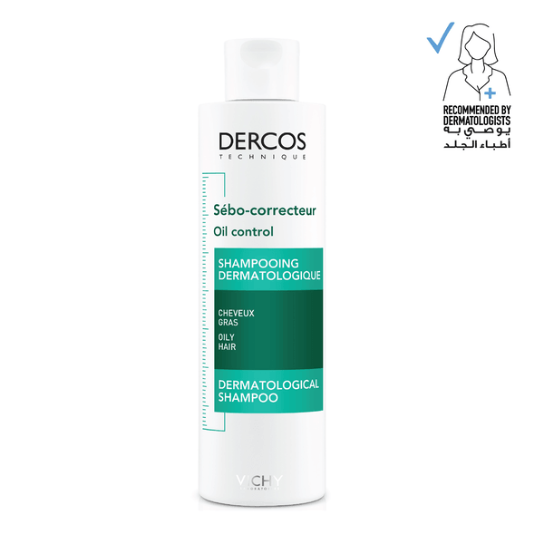 Vichy - Dercos Oil Control Dermatological Shampoo - ORAS OFFICIAL