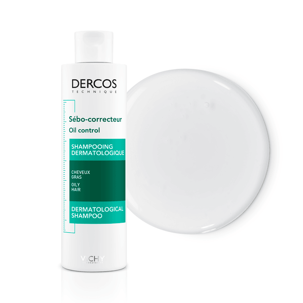 Vichy - Dercos Oil Control Dermatological Shampoo - ORAS OFFICIAL