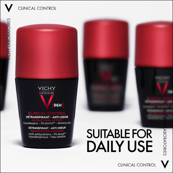 Vichy - Homme Deodorant Clinical Control 96H - ORAS OFFICIAL