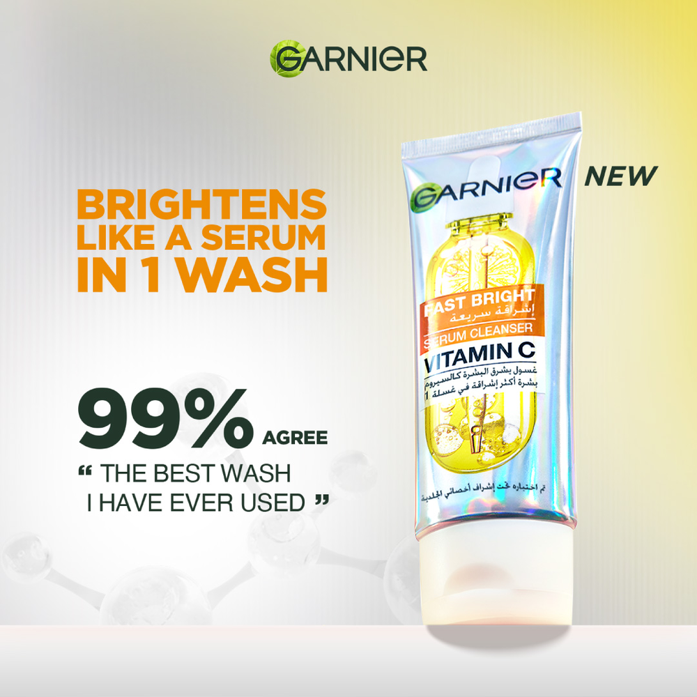 Garnier - SkinActive Fast Bright Vitamin C Serum Cleanser