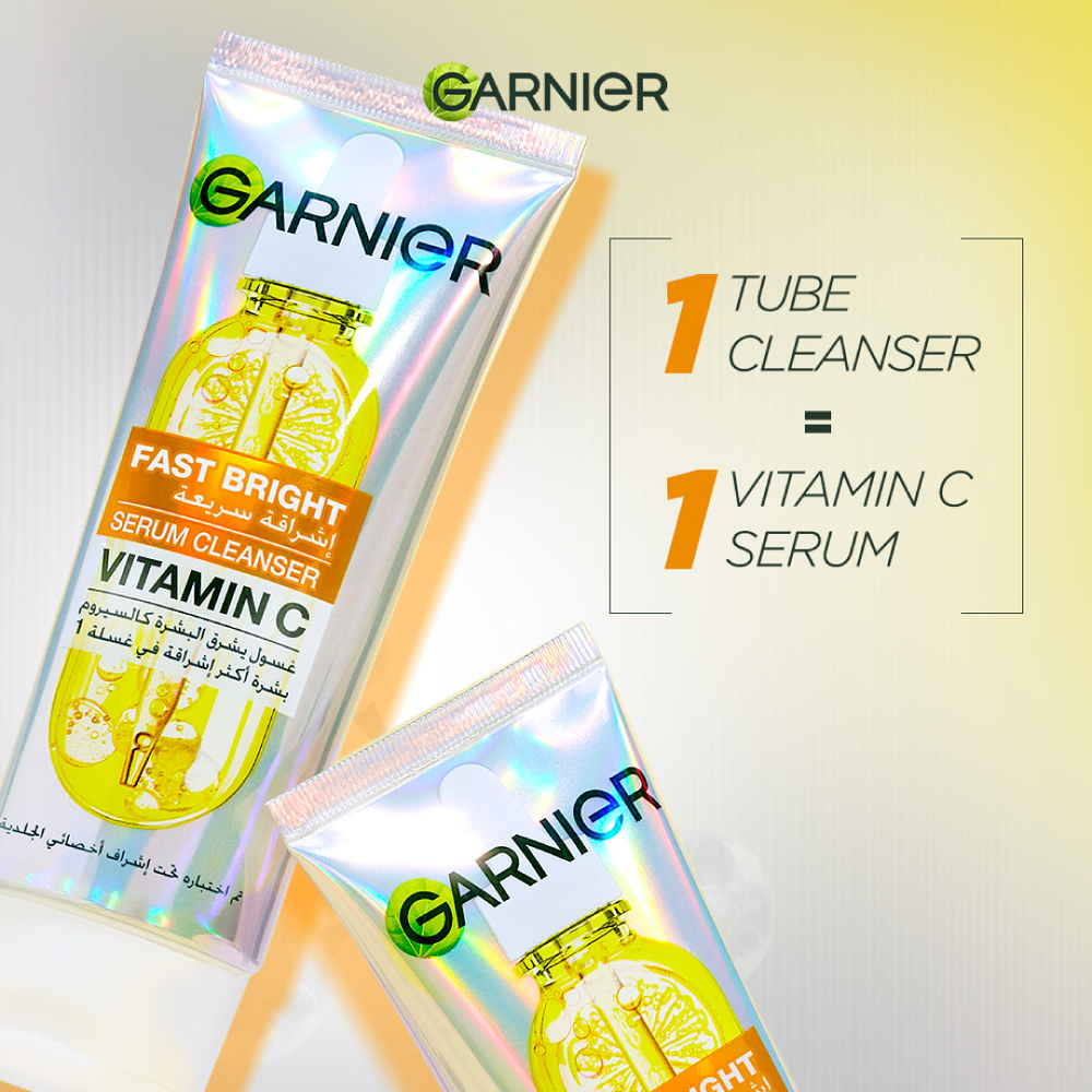 Garnier - SkinActive Fast Bright Vitamin C Serum Cleanser