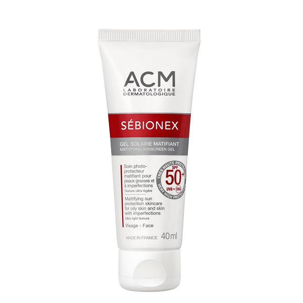 ACM - Sebionex Mattifying Sunscreen Gel SPF50+