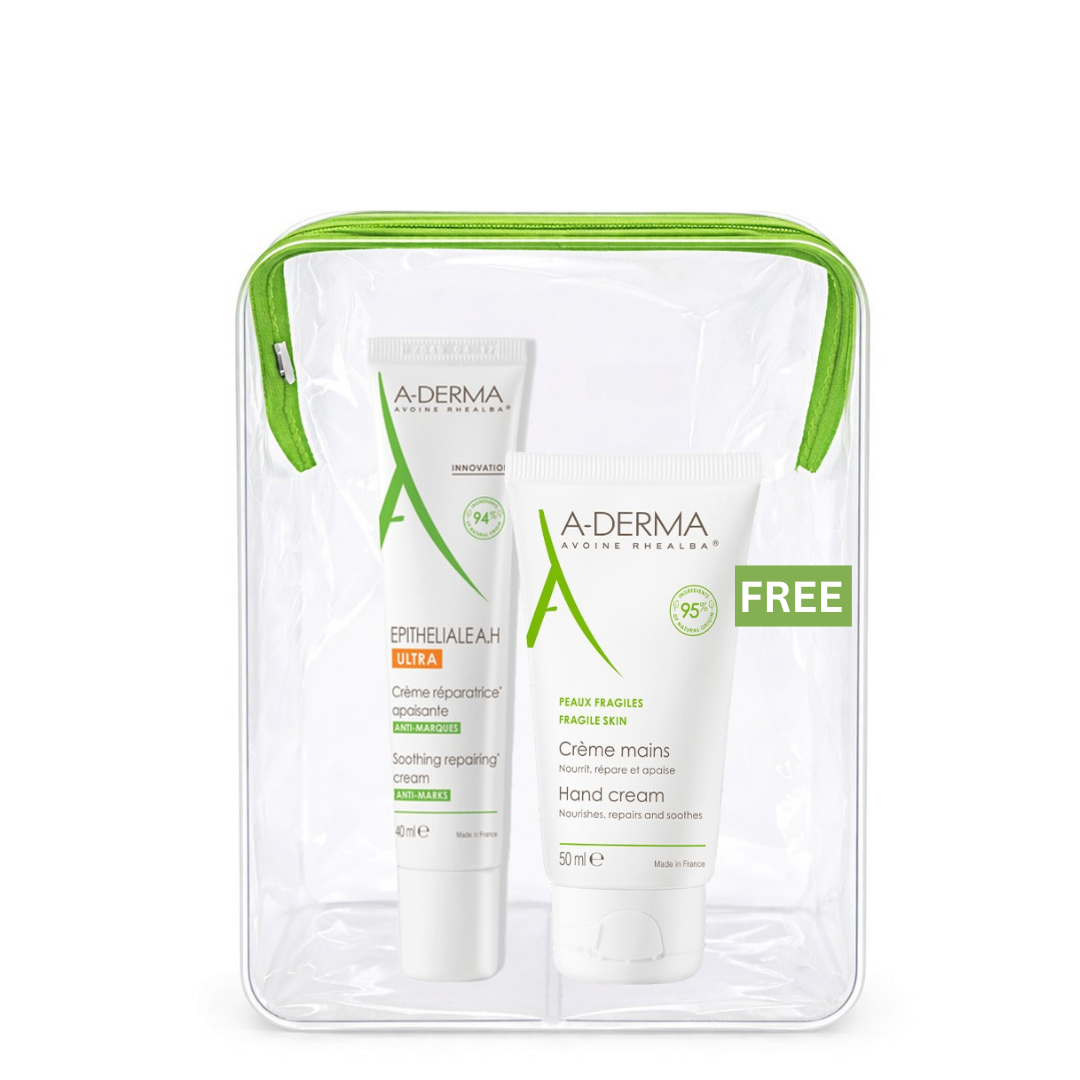 Aderma - Epitheliale A.H Ultra Repairing Cream + Free Hand Cream