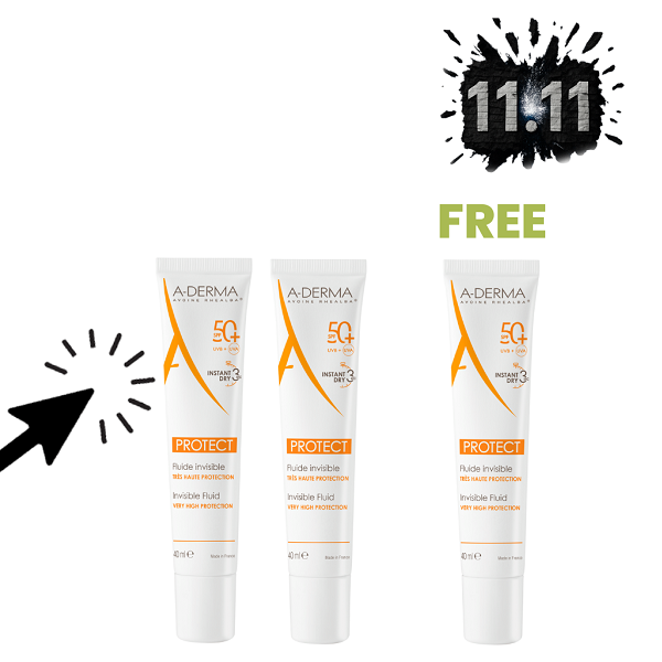Aderma - Protect Invisible Fluid SPF50+ Duo Pack Bundle