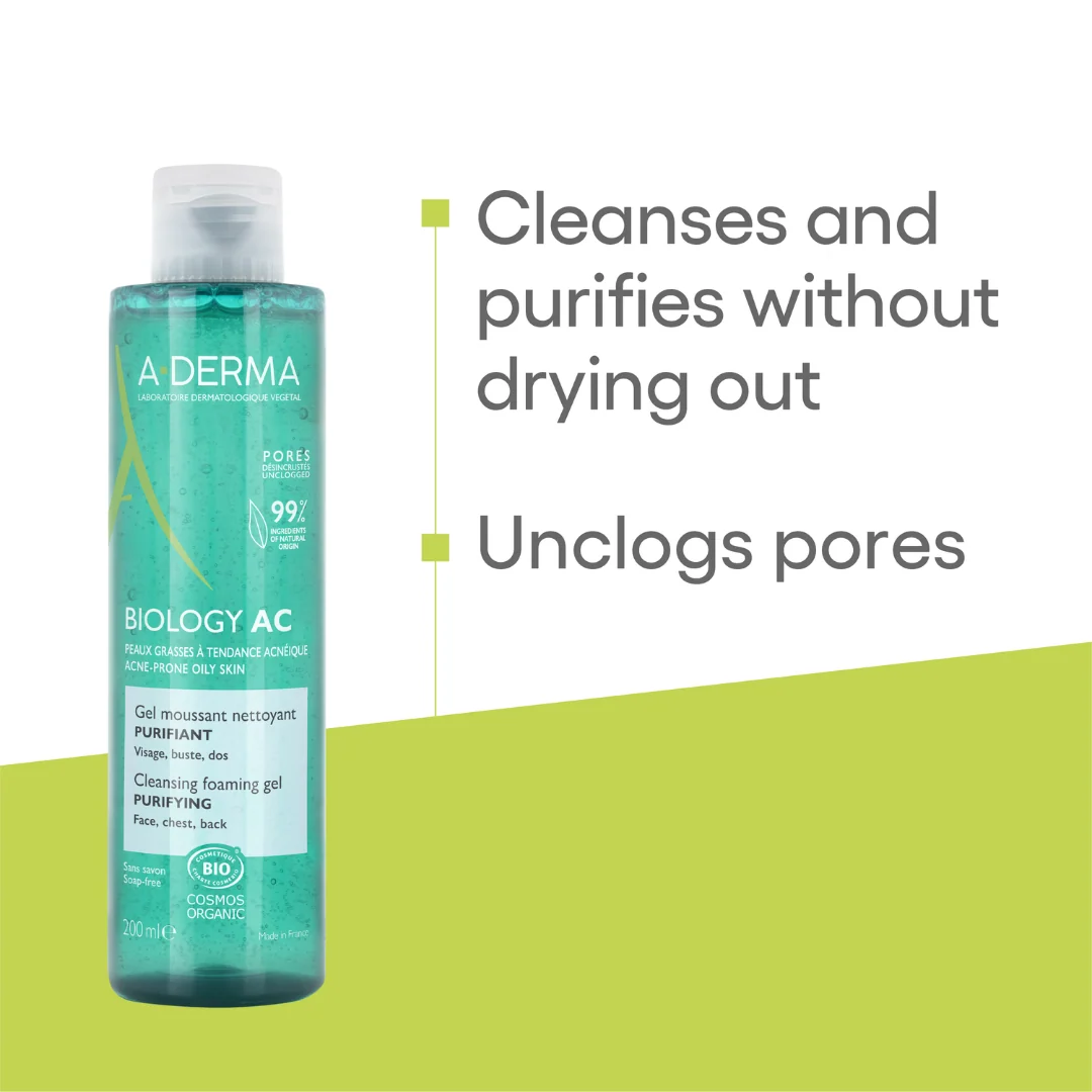 Aderma - Biology AC Cleansing Foaming Gel
