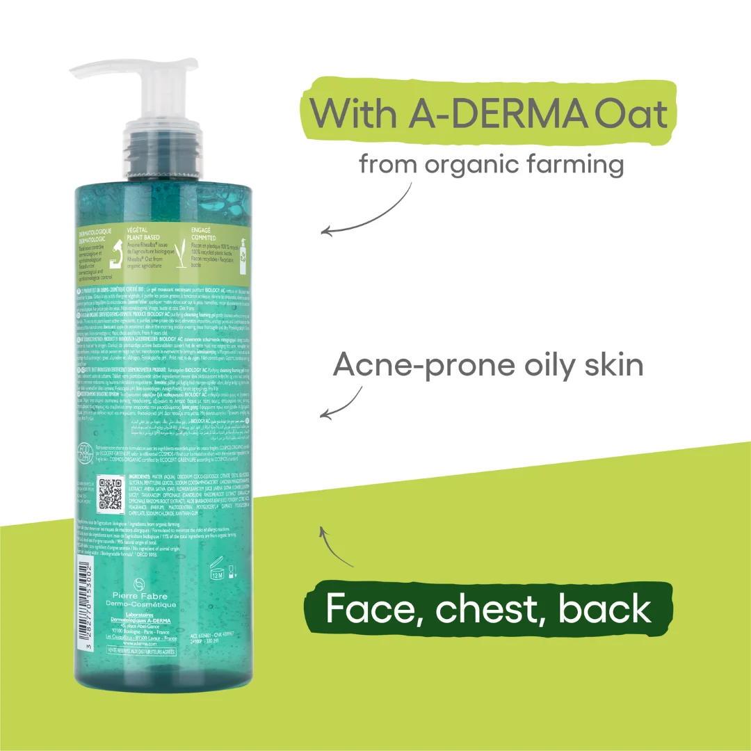 Aderma - Biology AC Cleansing Foaming Gel