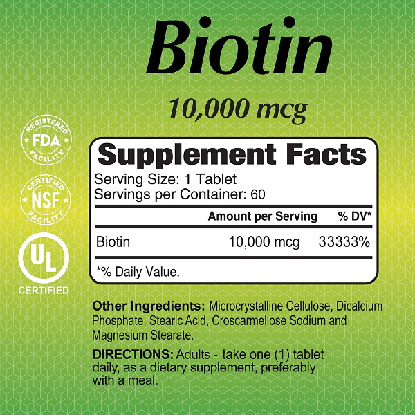 Alfa - Biotin 10000 mcg