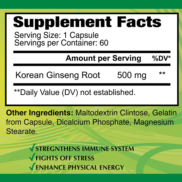 Alfa - Korean Ginseng 1000