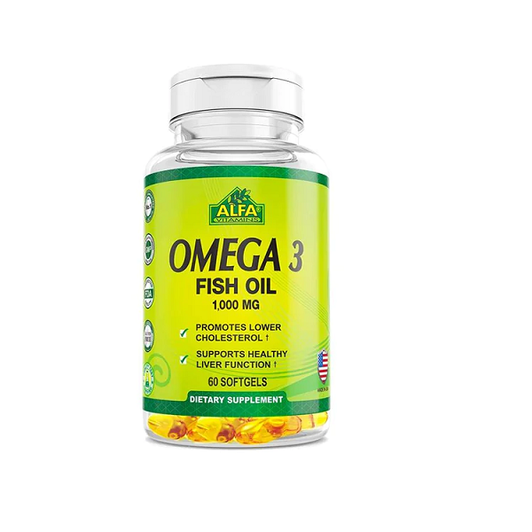 Alfa - Omega 3 Fish Oil 1000mg