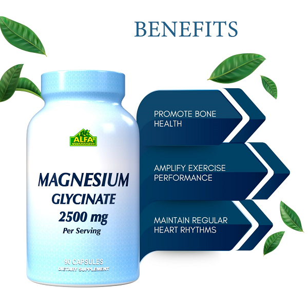 Alfa - Magnesium Glycinate 2500mg