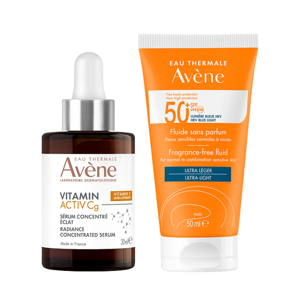 Avène - Glow Guard For Normal To Combination Skin Bundle