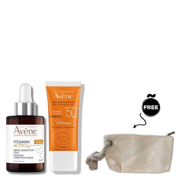 Avène - Vitamin Activ Cg Serum & B-Protect SPF50+ Bundle
