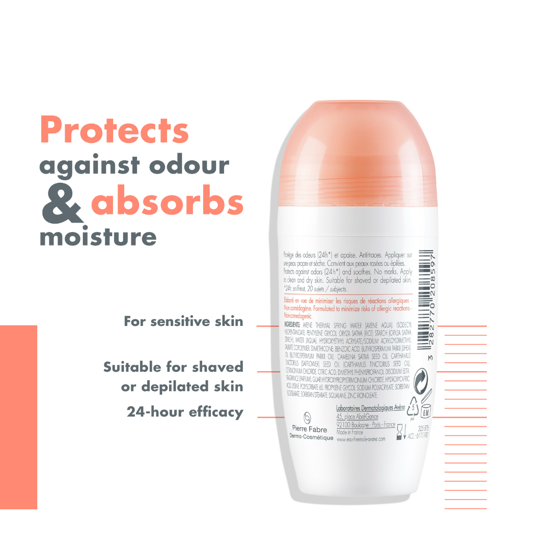 Avène - Body 24h Efficacity Deodorant Roll On