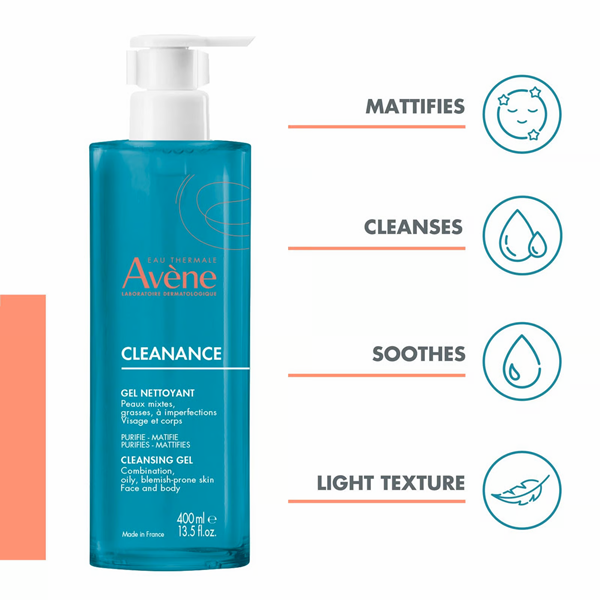 Avène - Cleanance Cleansing Gel