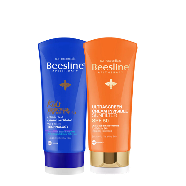 Beesline - Sun Essentials Apitherapy Kids Sunscreen & Ultrascreen Invisible Discounted Kit